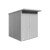 Redskapsbod Biohort Avantgarde Eco A1 Metallic Silver Dubbeldörr