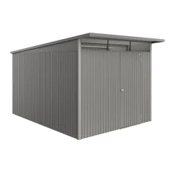 Redskapsbod Biohort Avantgarde Eco A8 Metallic Kvartsgrå Standarddörr