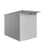 Redskapsbod Biohort Avantgarde Eco A3 Metallic Silver Standarddörr