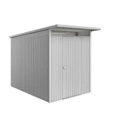 Redskapsbod Biohort Avantgarde Eco A3 Metallic Silver Standarddörr