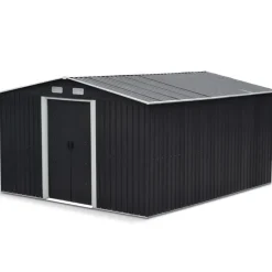 Redskapsbod Metalcraft 12,5 m² Förråd med Bas Svart