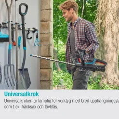 Redskapshållare Gardena Set Plus och Krok