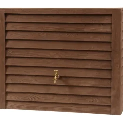 Regnvattentunna Garantia Woody 350 L Mörkbrun
