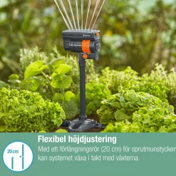 Rektangulärspridare Gardena Micro-Drip OS 90