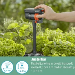 Rektangulärspridare Gardena Micro-Drip OS 90