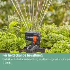 Rektangulärspridare Gardena Micro-Drip OS 90