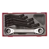 Ringspärrnyckelsats 6 delar Teng Tools TTRORS