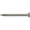 Rännkrokskruv Gunnebo Fastening Rostfri RAL9010 Vaxad Tx25