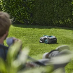 Robotgräsklippare Gardena Smart Sileno Sense 600 Paket Med Robothus