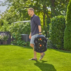 Robotgräsklippare Gardena Smart Sileno Free 800 Utan Slinga Paket Med Robothus