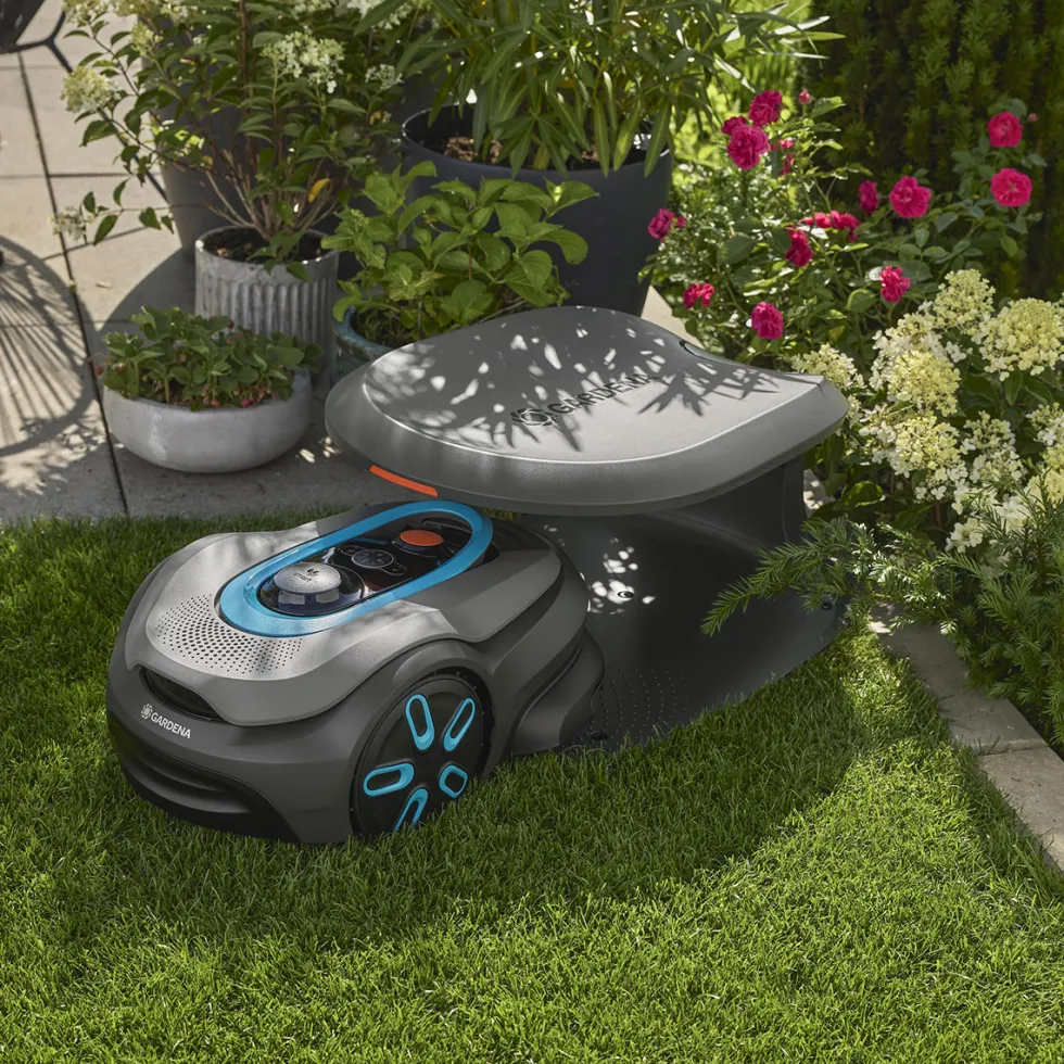 Robotgräsklippare Gardena Smart Sileno Sense 600 Premiumpaket