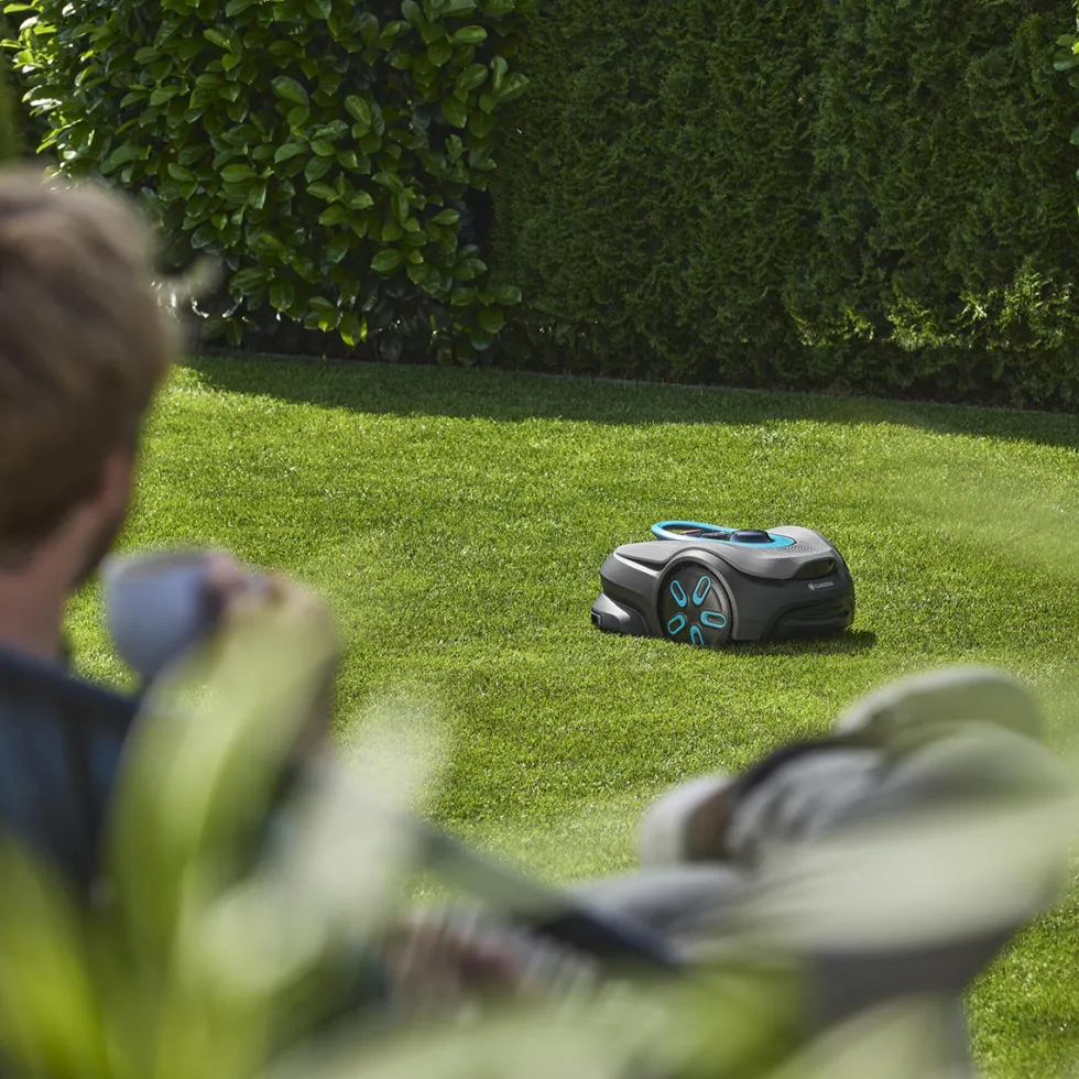 Robotgräsklippare Gardena Smart Sileno Sense 600 Premiumpaket