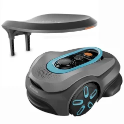 Robotgräsklippare Gardena Smart Sileno Sense 400 Utan Slinga Paket Med Robothus