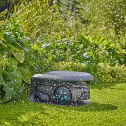 Robotgräsklippare Gardena Smart Sileno Sense 400 Utan Slinga Paket Med Robothus