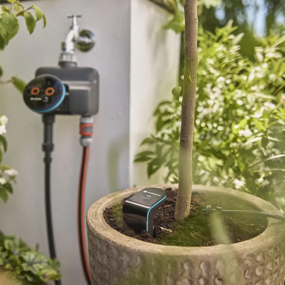 Robotgräsklippare Gardena Smart Sileno Sense 600 Bevattningspaket
