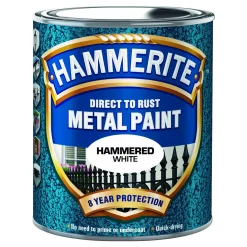 Rostskyddsfärg Hammerite Hammarlack Gråvit 750ml