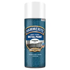 Rostskyddsfärg Hammerite Hammarlack Vit Spray 400ml