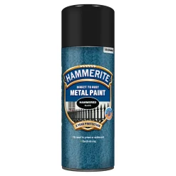 Rostskyddsfärg Hammerite Hammarlack Svart Spray 400ml