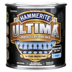 Rostskyddsfärg Hammerite Ultima Slätlack Antracitgrå 250ml