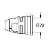 Rörgenomföring Grohe 38338 för PEX-rör