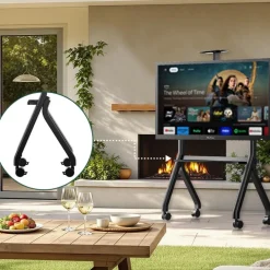 Rullstativ Sylvox Y-format för Utomhus-TV 65–120tum