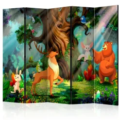 Rumsavdelare Arkiio Bear and Friends II 225x172 cm