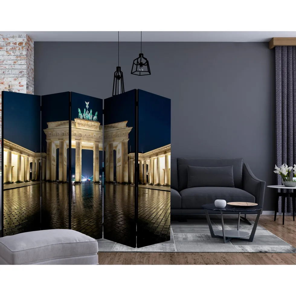 Rumsavdelare Arkiio Berlin at Night II Brandenburger Tor 225x172 cm