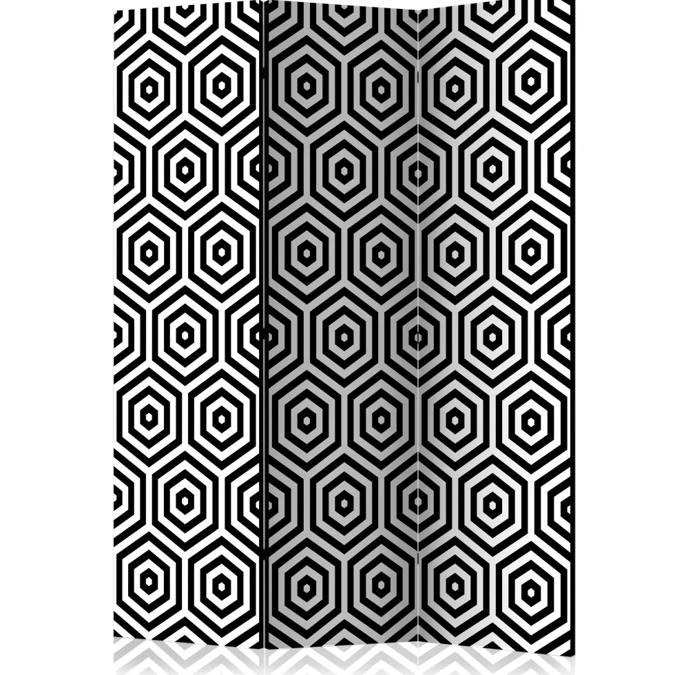 Rumsavdelare Arkiio Black And White Hypnosis 135x172 cm
