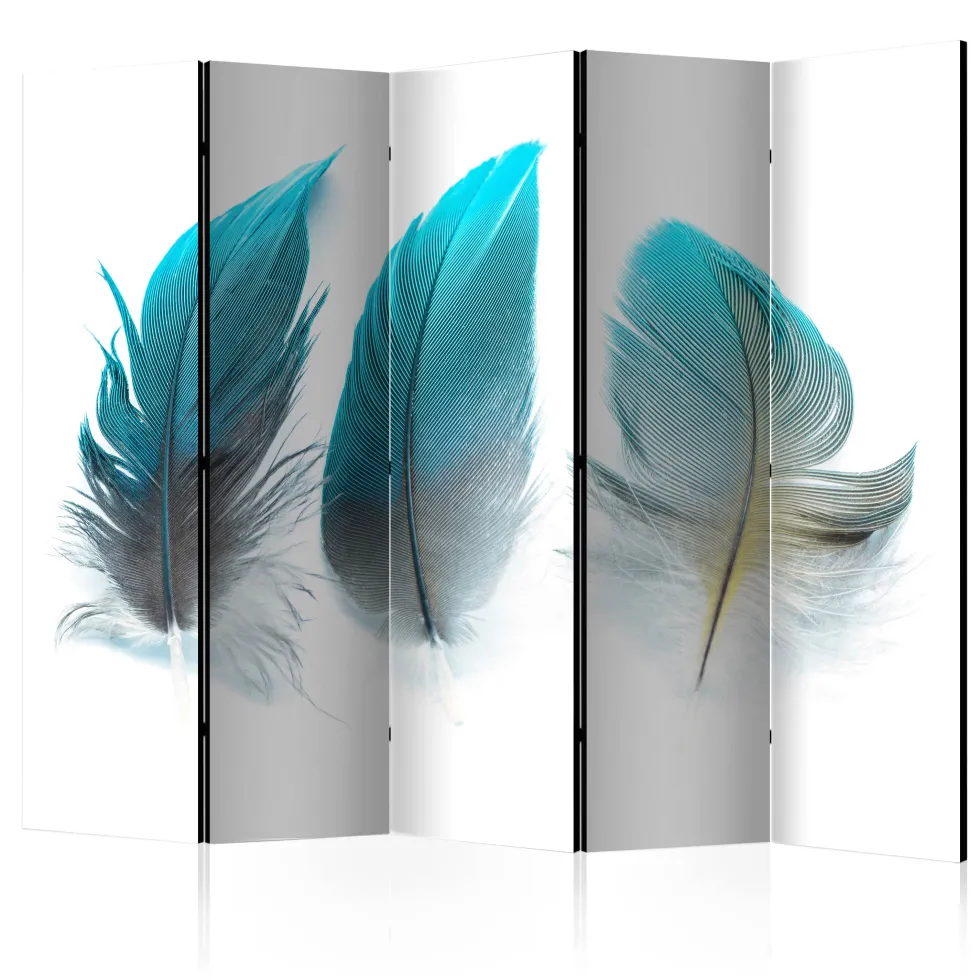 Rumsavdelare Arkiio Blue Feathers II 225x172 cm