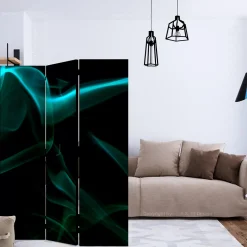 Rumsavdelare Arkiio Blue Smoke Waves 135x172 cm