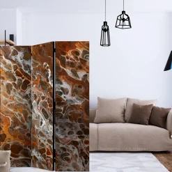 Rumsavdelare Arkiio Brown Craters 135x172 cm
