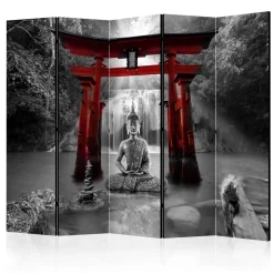 Rumsavdelare Arkiio Buddha Smile Red II 225x172 cm