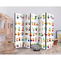 Rumsavdelare Arkiio Cartoon Pets II 225x172 cm