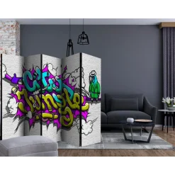 Rumsavdelare Arkiio City Jungle Graffiti II 225x172 cm