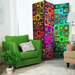 Rumsavdelare Arkiio Colorful Abstract Art 135x172 cm