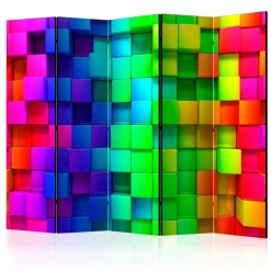 Rumsavdelare Arkiio Colourful Cubes II 225x172 cm