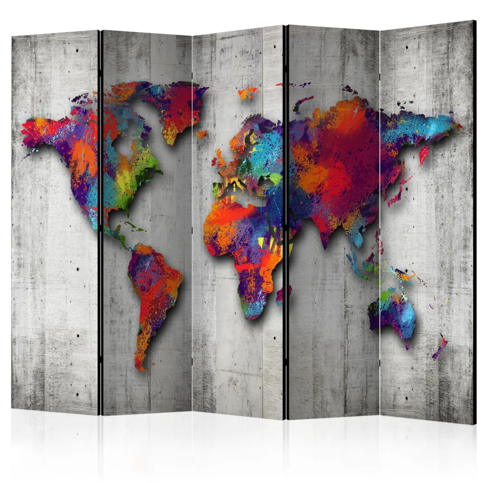 Rumsavdelare Arkiio Concrete World 225x172 cm
