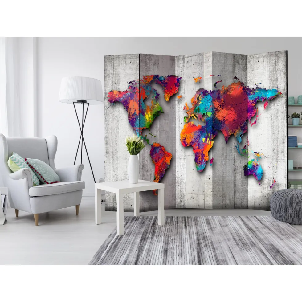 Rumsavdelare Arkiio Concrete World 225x172 cm
