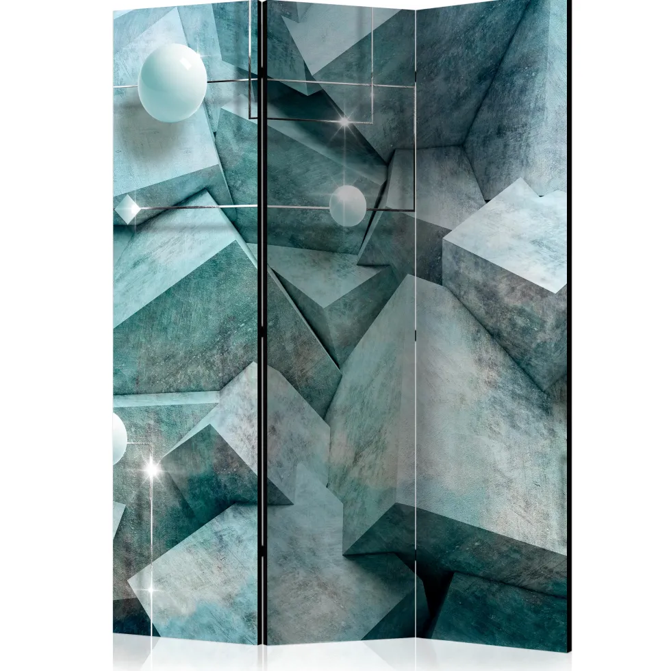 Rumsavdelare Arkiio Concrete Cubes Green 135x172 cm