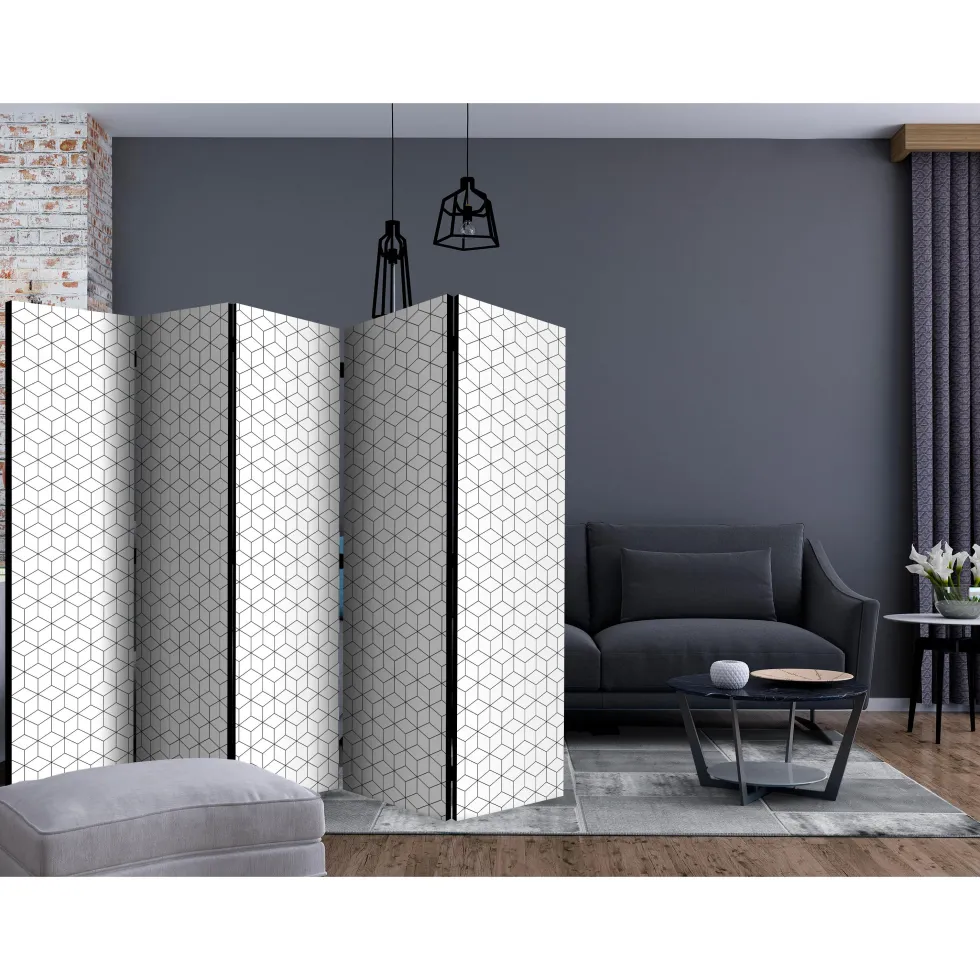 Rumsavdelare Arkiio Cubes Texture II 225x172 cm