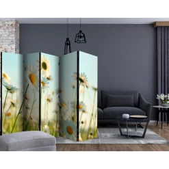 Rumsavdelare Arkiio Daisies Spring Meadow II Prästkragar 225x172 cm