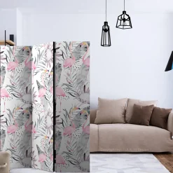 Rumsavdelare Arkiio Flamingos And Twigs 135x172 cm