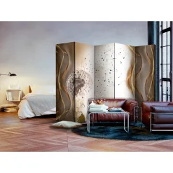 Rumsavdelare Arkiio Fleeting Moments II Maskros 225x172 cm
