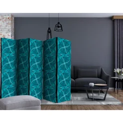 Rumsavdelare Arkiio Geometric Turquoise II 225x172 cm
