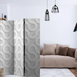 Rumsavdelare Arkiio Grey Spirals 135x172 cm
