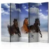 Rumsavdelare Arkiio Horses in the Snow II 225x172 cm