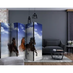 Rumsavdelare Arkiio Horses in the Snow II 225x172 cm