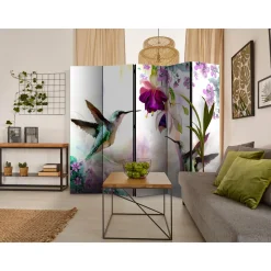 Rumsavdelare Arkiio Hummingbirds and Flowers II 225x172 cm