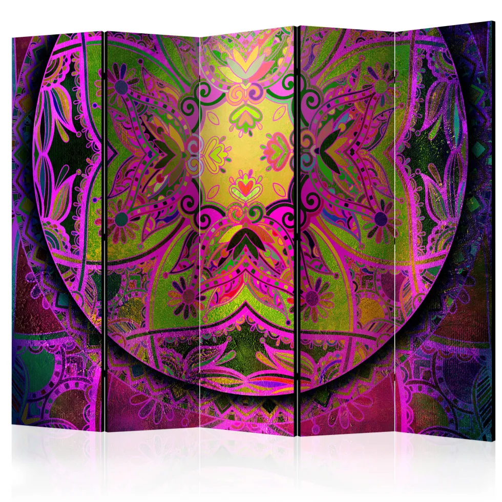Rumsavdelare Arkiio Mandala: Pink Expression II 225x172 cm