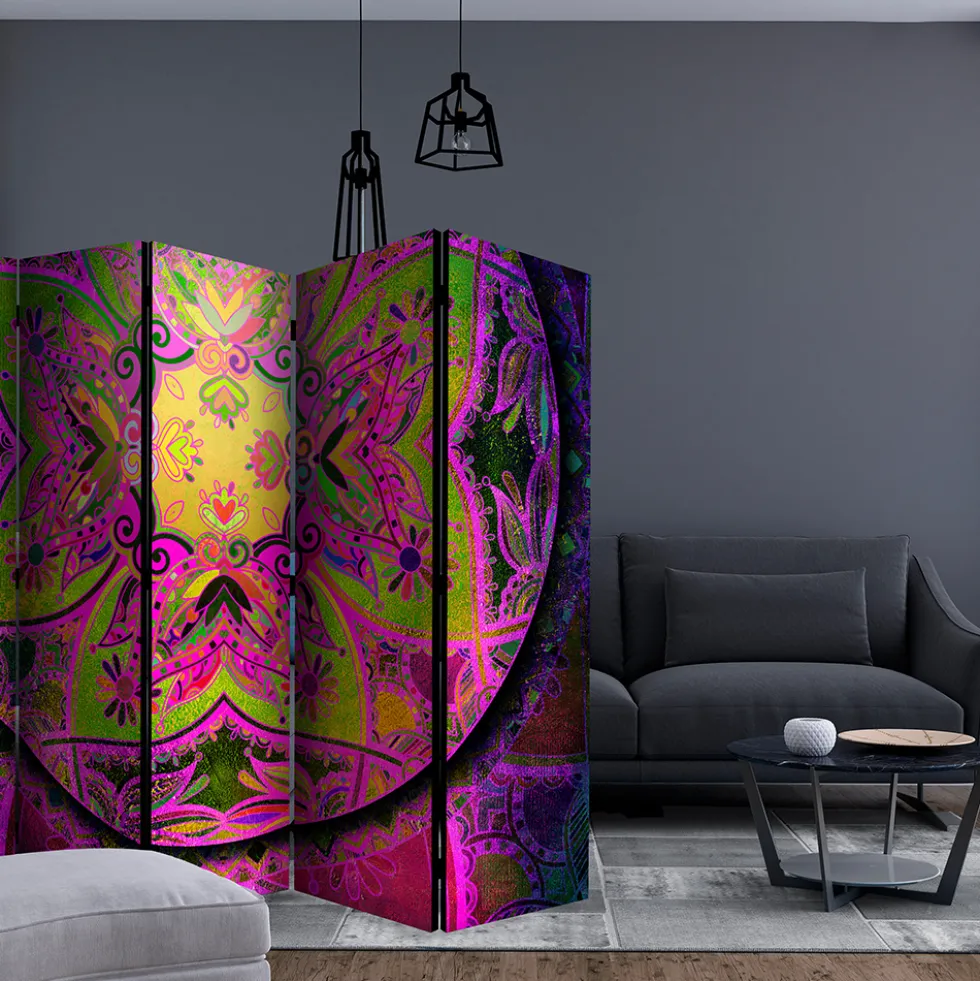 Rumsavdelare Arkiio Mandala: Pink Expression II 225x172 cm
